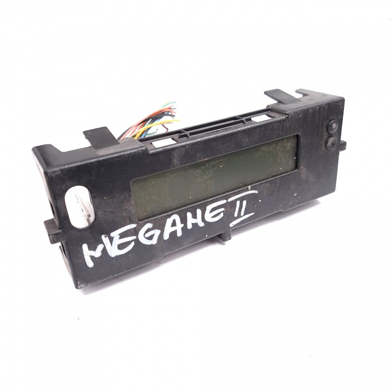 Display Multifunctional / Afisaj Central / Ecran Bord Renault MEGANE 2 2002 - 2010 8200290542, 8200290542C, 8200290542 --C, 8200290542 C, 8200290542--C, 21675992-9, 216759929, 28113700-7, 281137007, 21675176-7, 216751767, 28113628-7, 281136287