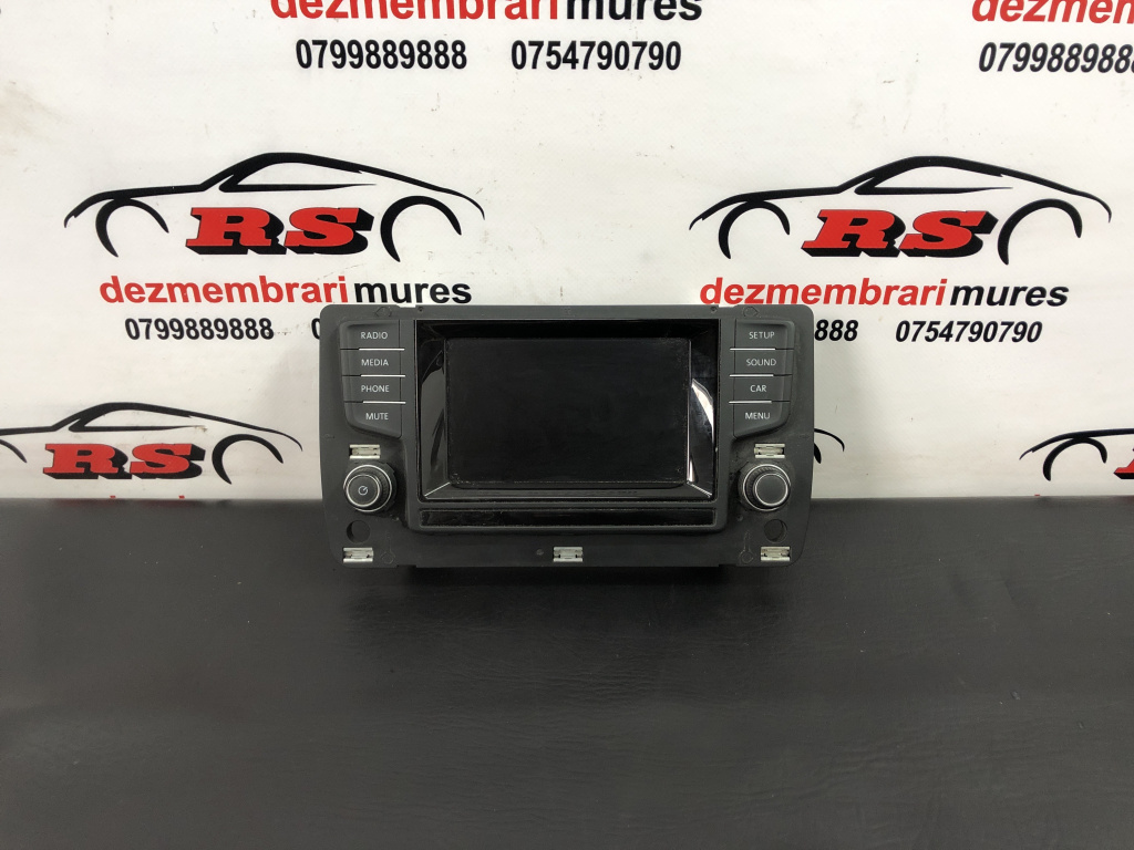 Display multimedia VW Golf 7 1.4TSI Manual sedan 2014 (5G0919605)