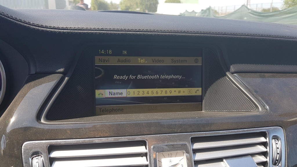 DISPLAY NAVI MERCEDES CLS 350 W218 4 MATIC AIRMATIC