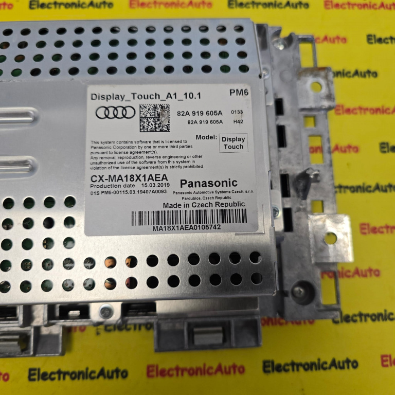 Display, Navigatie AUDI A1, 82A919605A, CXMA18X1AEA,