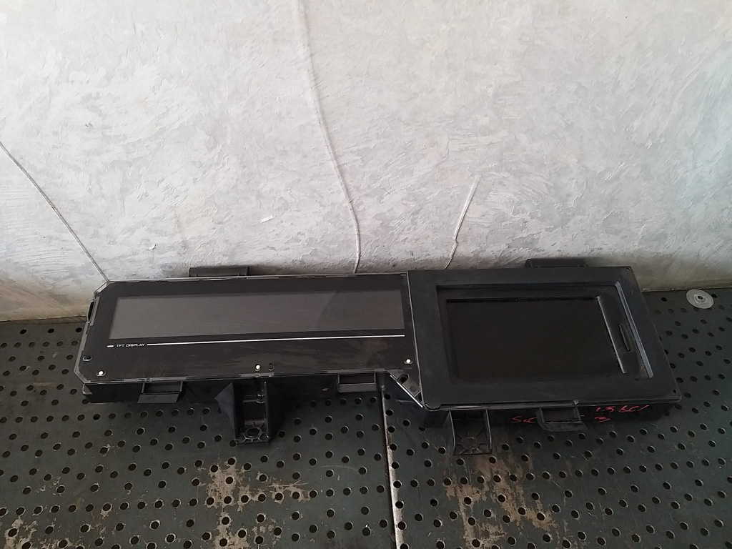 Display navigatie ceasuri bord diesel renault scenic 3 248100996r