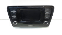 Display navigatie, cod 5E0919605B, Skoda Octavia 3...