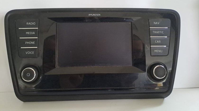Display navigatie, cod 5E0919605D, Skoda Octavia 3 (5E3)