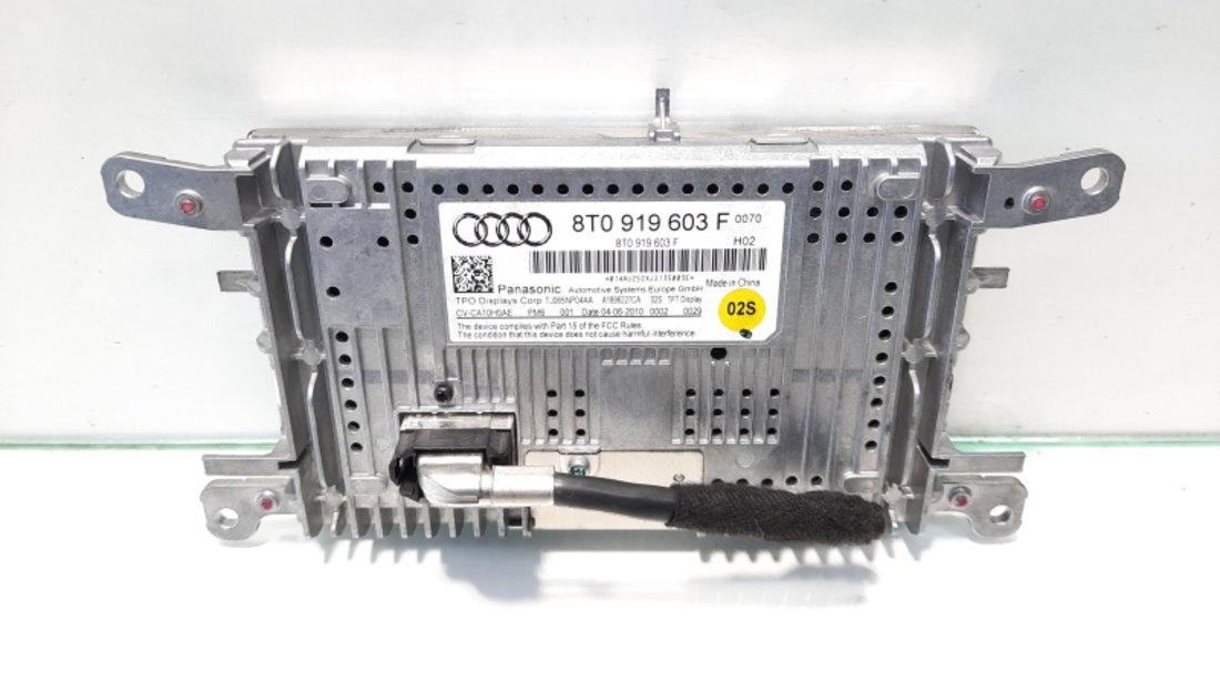 Display navigatie, cod 8T0919603F, Audi A4 Allroad (8KH, B8) (idi:478948)