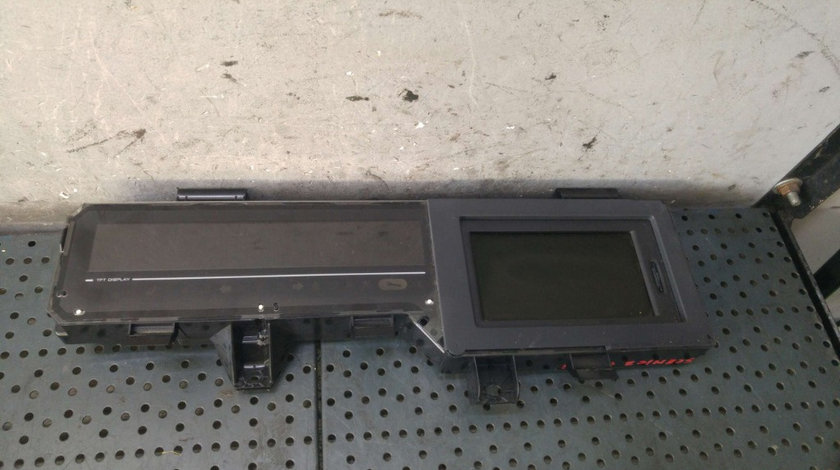 Display navigatie cu ceasuri bord 1.9 dci renault scenic 3 jz0 1 248100996r 555002222601 555002220401