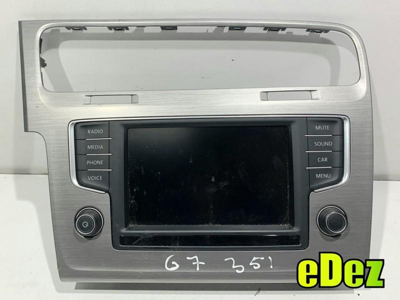 Display navigatie cu rama Volkswagen Golf 7 (2012-2017) 3G0919605B