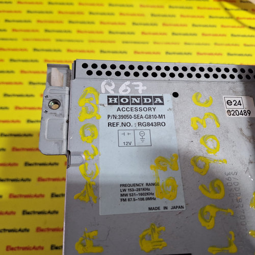 Display Navigatie HONDA ACCORD, 39050SEAG810M1, RG843RO,