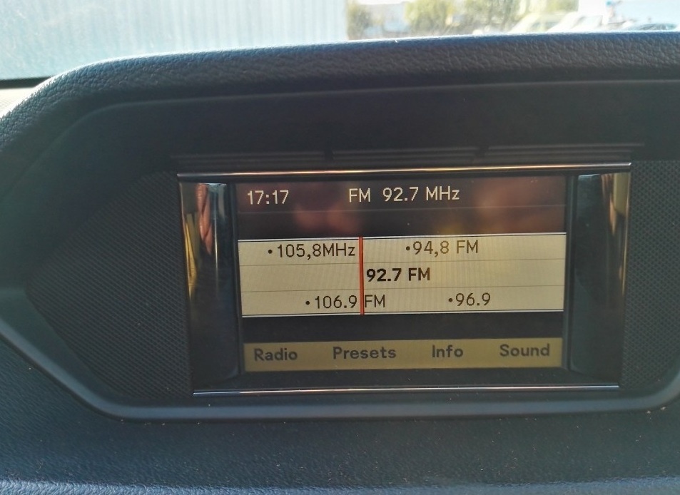 Display navigatie mercedes e class w212
