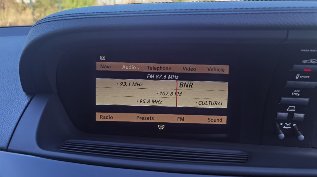 Display navigatie Mercedes S350 cdi w221 facelift