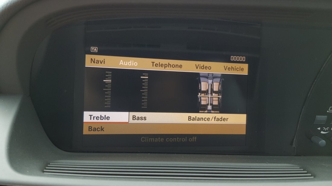 DISPLAY NAVIGATIE MERCEDES W221 S-CLASS