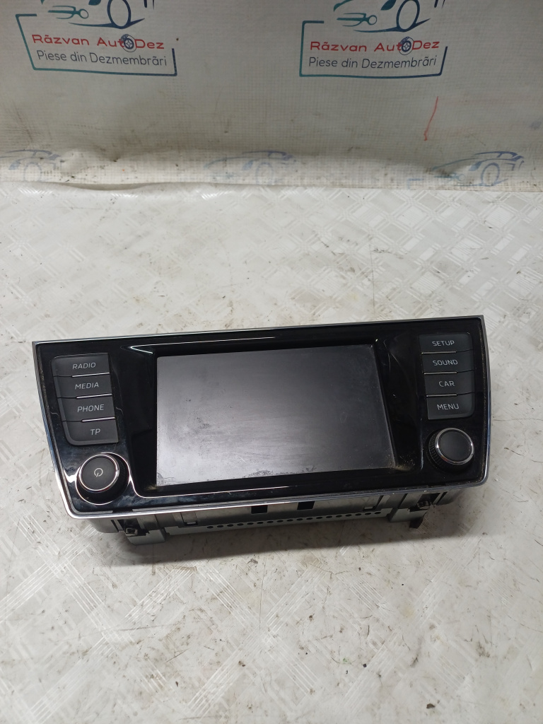 Display navigatie Skoda Fabia 3 1.4 Motorina 2016, 6V0919604B