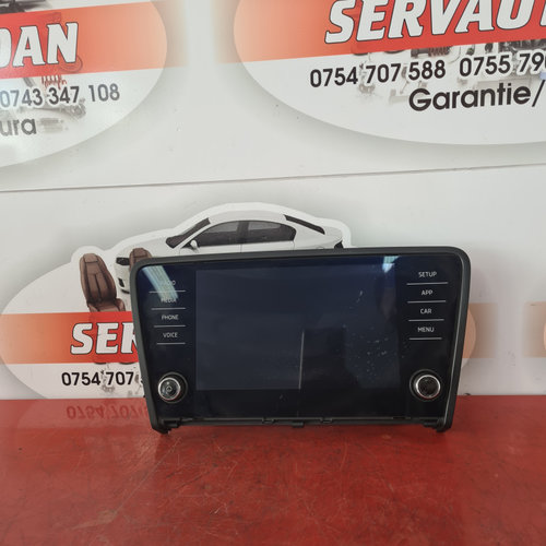 Display navigatie Skoda Octavia 3 facelift (2017-2019) 1.6 Motorina 2019, 5E0919605N