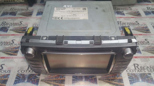 Display Navigatie TOYOTA TOYOTA -CUALQUIER MODELO- 86100-0K031 / 86100 0K031 / 861000K031 / NVF-0638...