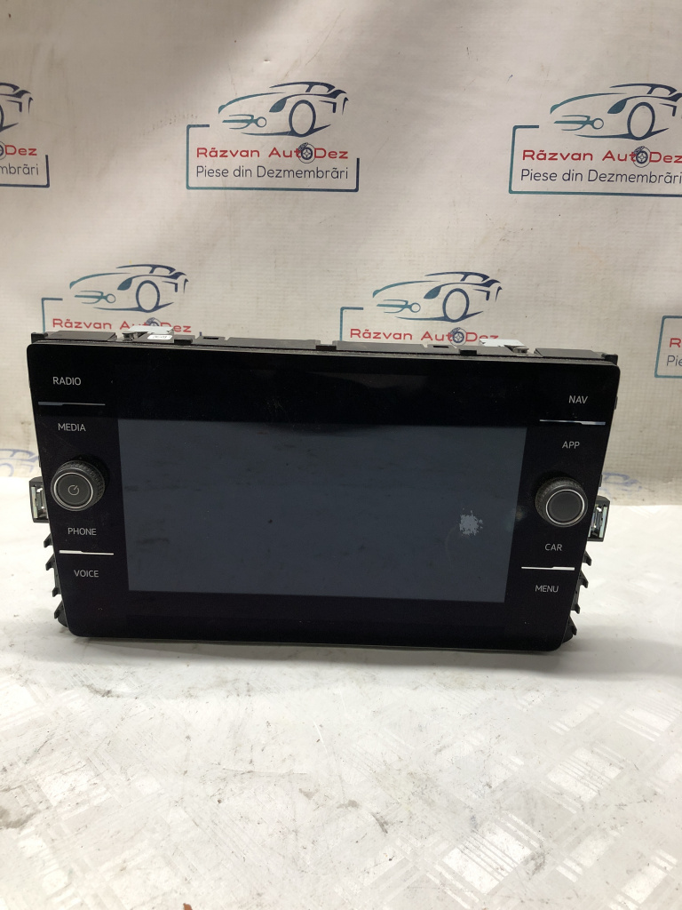 Display navigatie Volkswagen Golf 7 Break 1.6 Benzina 2017, 5G6919605B