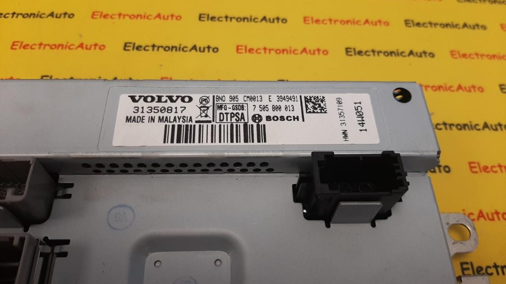 Display navigatie Volvo 31350817, 7505800013