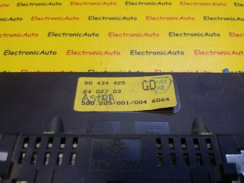 Display Opel, 90434425, 2402703