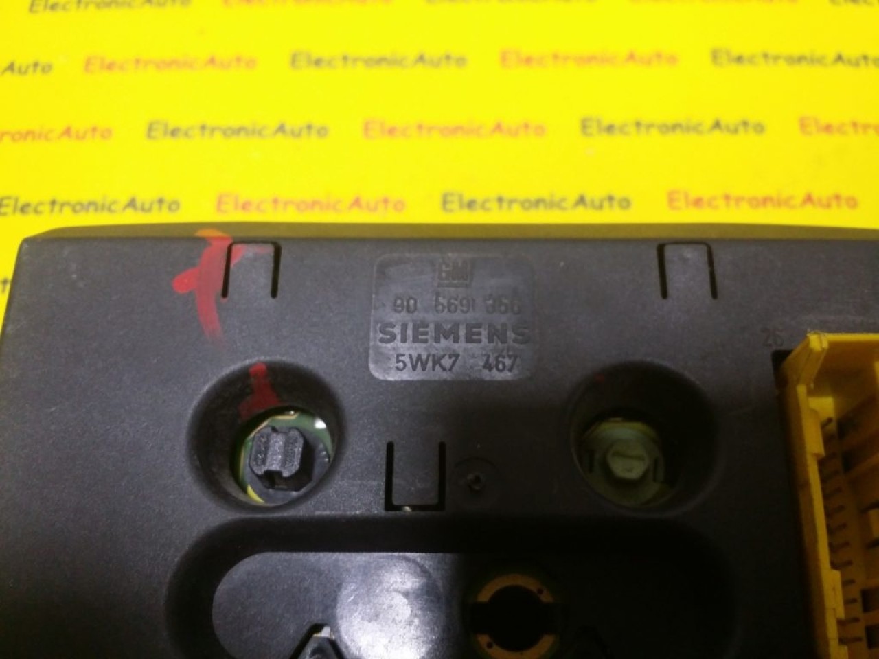 Display Opel, 90569356, 5WK7467