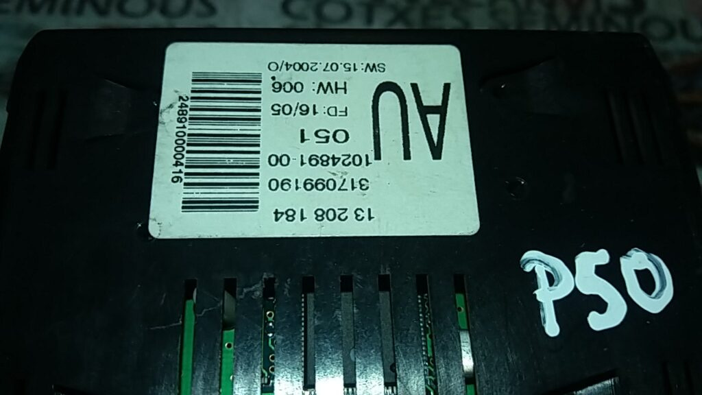 Display OPEL VECTRA 13 208 184 / 1320818413 208 184 / 13208184