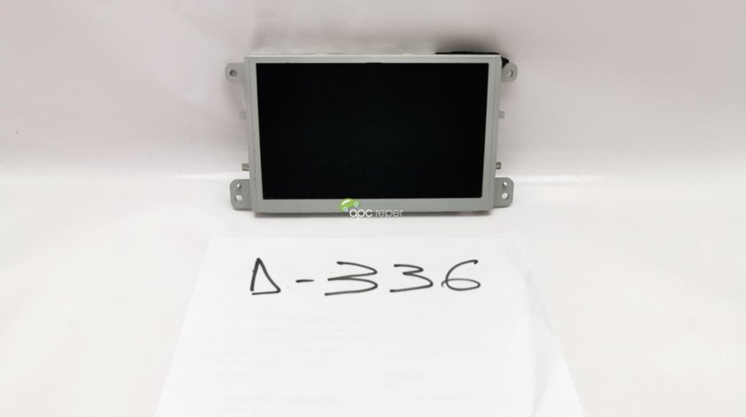 Display Original MMi 3G Audi A4 B8 , A5 8T , A6 4F - Cod: 4F0919604 (D-336)