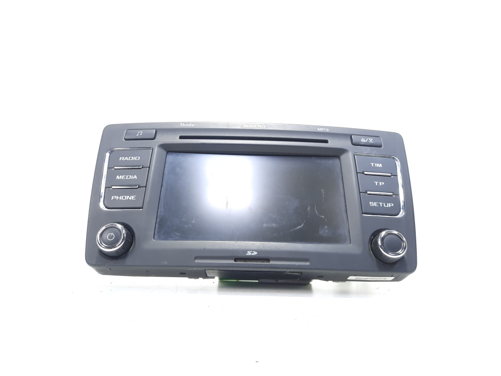 Display radio Bolero, Skoda Octavia 2 (1Z3) (idi:434228)