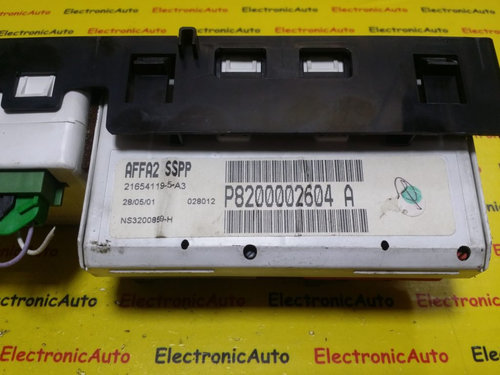 Display Renault, 8200002604A, 216541195A3, NS3200859H