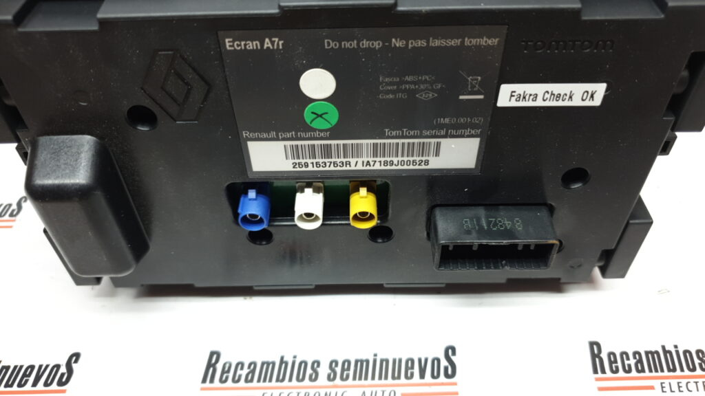 Display RENAULT LAGUNA 259153753R259153753R