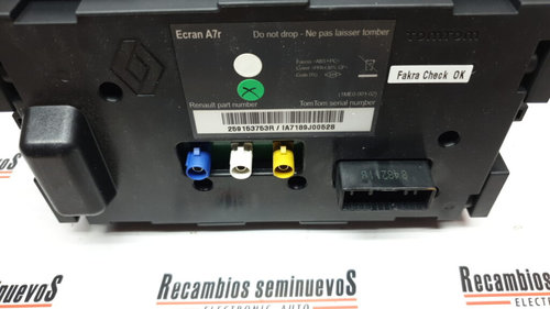 Display RENAULT LAGUNA 259153753R259153753R