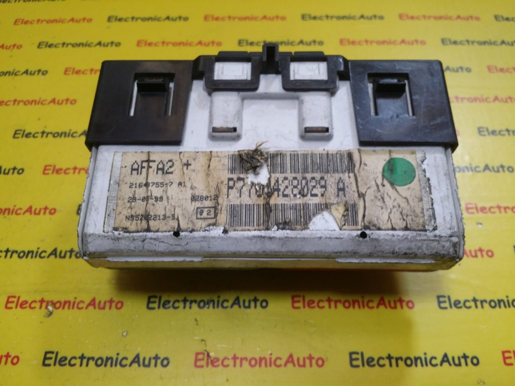Display Renault, P7700428029A, 216487557A1, NS5202213S