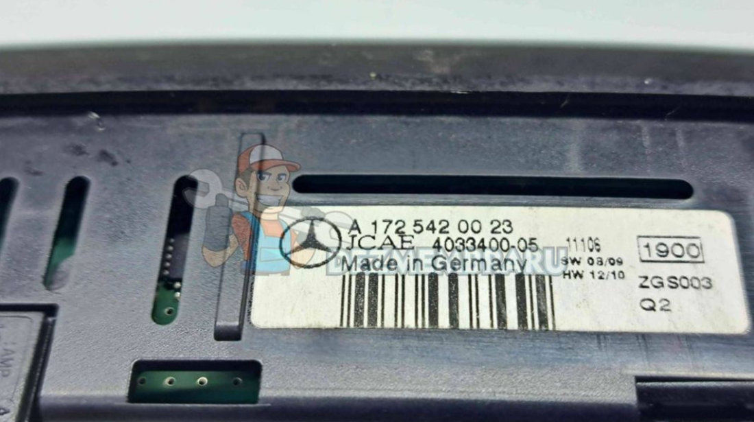 Display senzor parcare Mercedes Clasa C (W204) [Fabr 2007-2014] A1725420023