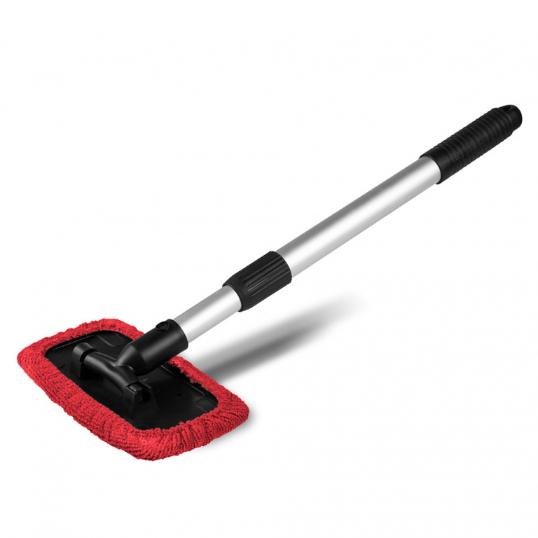 Dispozitiv De Curatat Sticla Microfibra Telescopic Alu 38-52cm Amio T9861