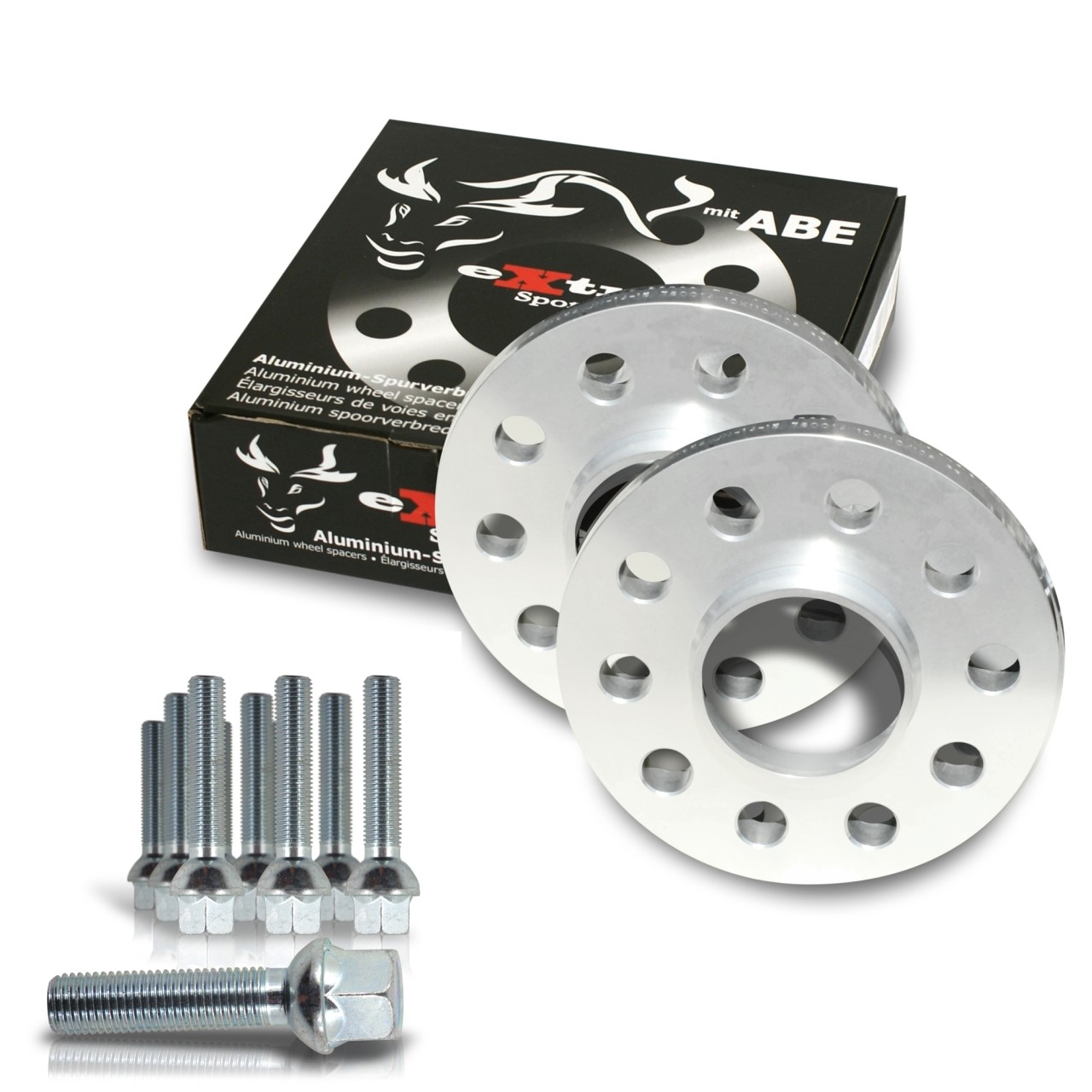 Distantiere 40mm 4x100 si 4x108 cu prezoane ca NOU