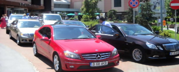 Distractie si automobilism la Plaza Romania si test-drive cu masinile Mercedes-Benz