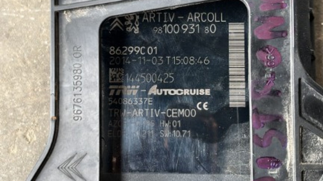Distronic Citroen C5 2.0 HDI combi , cod 9810093180