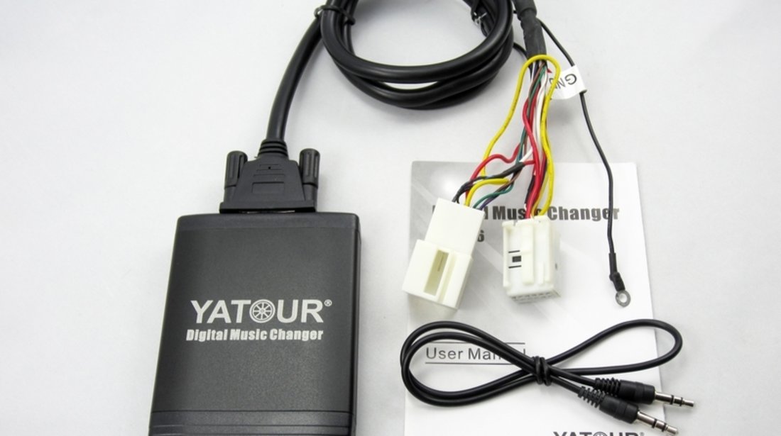 DMC Yatour - adaptor mp3 auto USB | SD | [ AUDI, VW, Seat, Skoda - conector 12 pini ]