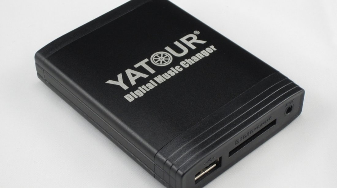 DMC Yatour - adaptor mp3 auto USB | SD | aux-in  [ AUDI - conector  12 pini QUADLOCK ]