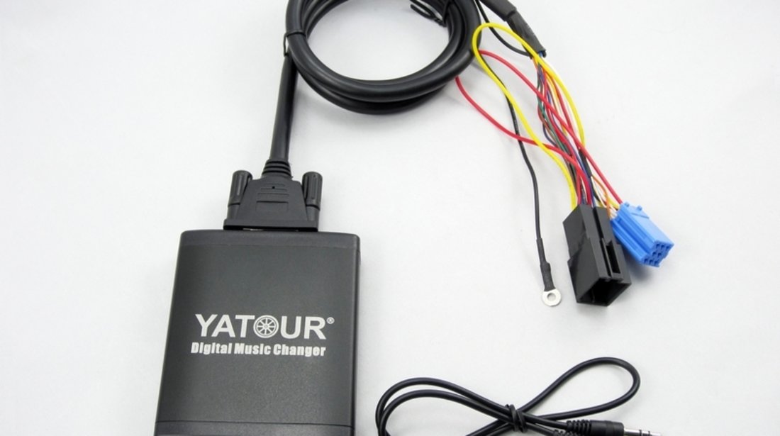 DMC Yatour - adaptor mp3 auto USB | SD | aux-in  [ Skoda - conector 8 pini ]