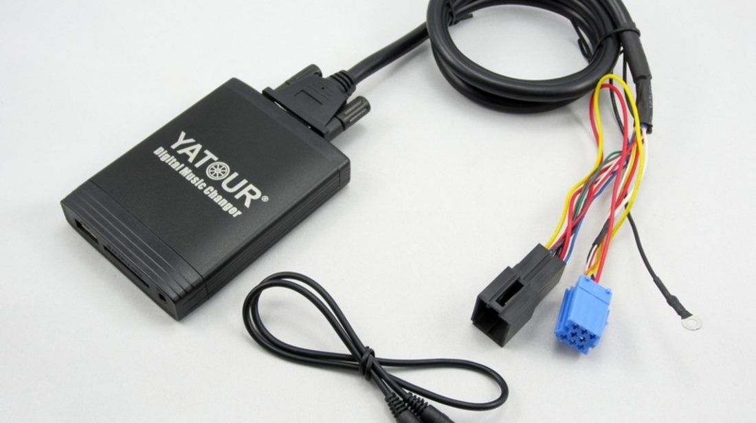 DMC Yatour - adaptor mp3 auto USB | SD | aux-in  [ Skoda - conector 8 pini ]