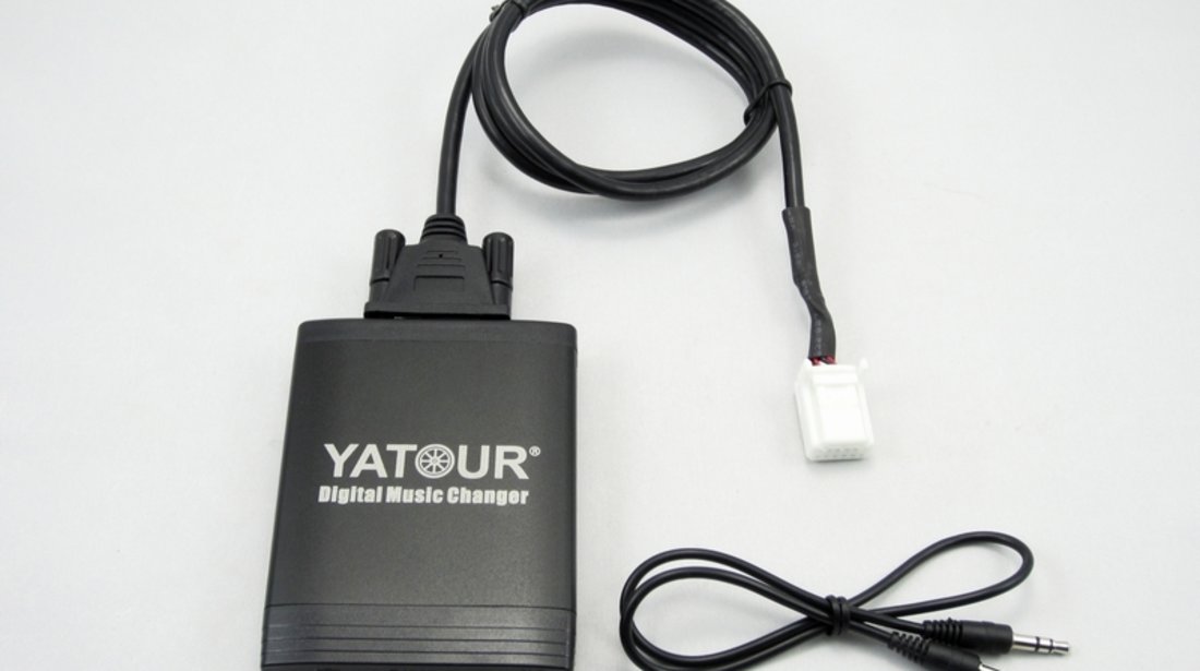 DMC Yatour - adaptor mp3 auto USB | SD | aux-in  [ Toyota - conector mic 6+6 pini ]