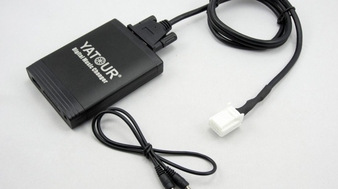 DMC Yatour - adaptor mp3 auto USB | SD | aux-in  [ Toyota - conector mic 6+6 pini ]