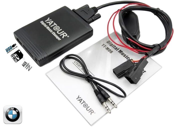 DMC Yatour  ( USB/SD/AUX-IN ) pentru BMW cu conector 6pini+3pini