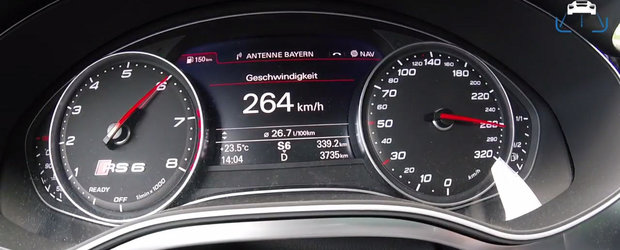 Doar ciupesti acceleratia si te baga in scaun! VIDEO cu noul Audi de 705 CP si 880 Nm