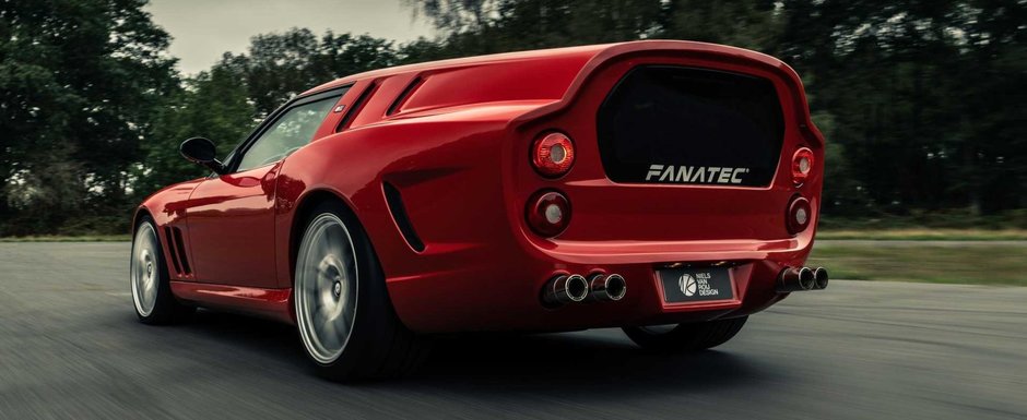 Doar parbrizul a ramas de la masina originala. Celebrul model FERRARI este de nerecunoscut Doar parbrizul a ramas de la masina originala. Celebrul model FERRARI este de nerecunoscut