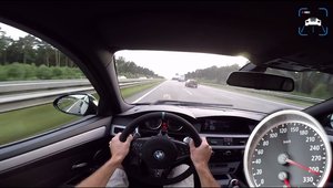 Doar traficul l-a oprit din a da peste cap vitezometrul. Test pe autostrada cu un BMW M5 BI-SUPERCHARGED