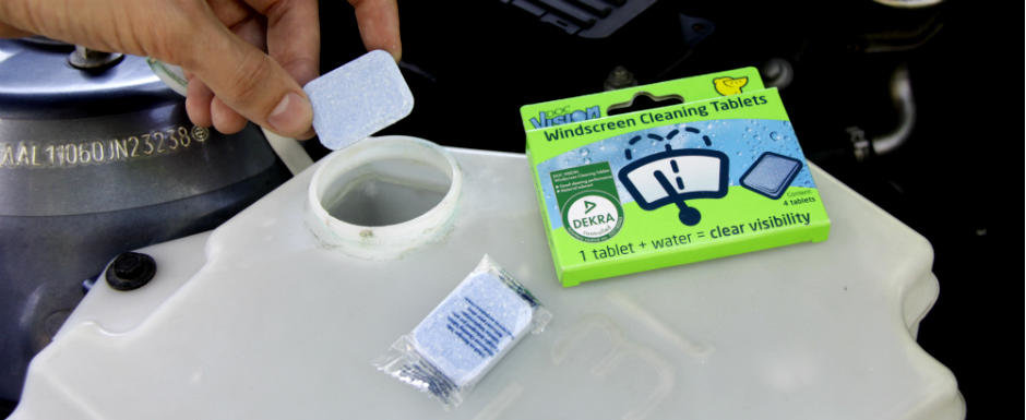 Doc Vision, pastila-minune care iti spala parbrizul masinii Doc Vision, pastila-minune care iti spala parbrizul masinii