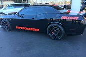 Dodge Challenger Hellcat cu 1000 CP sub capota