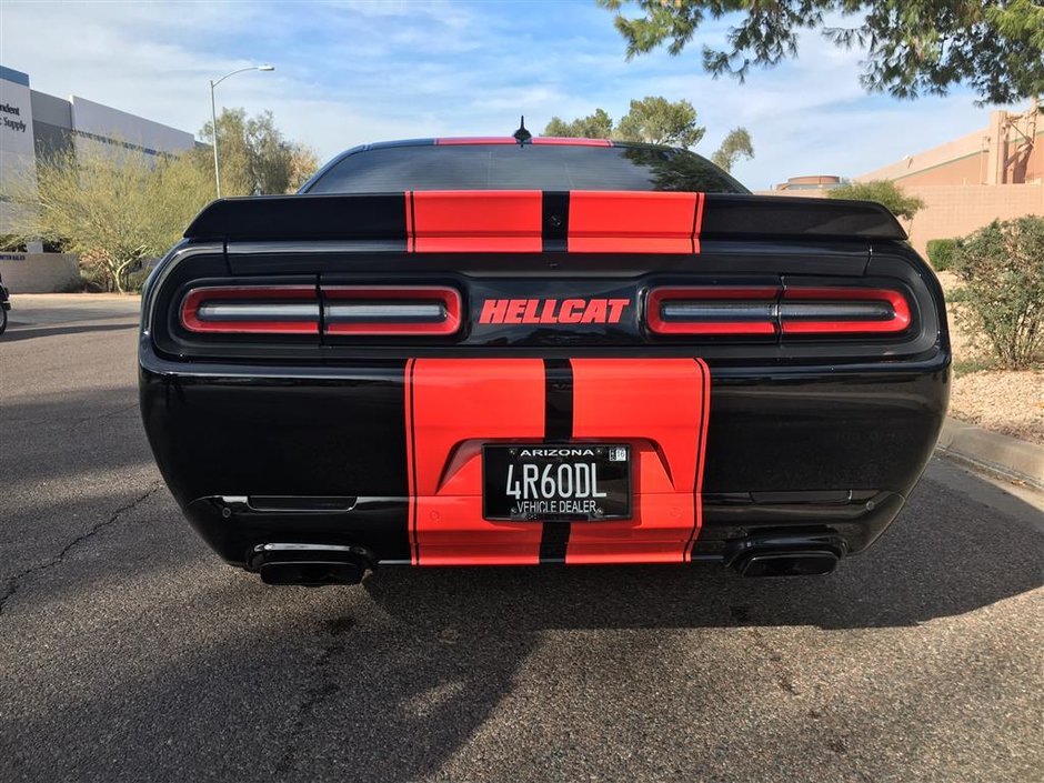 Dodge Challenger Hellcat cu 1000 CP sub capota