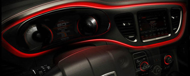 Dodge Dart - Primele imagini cu interiorul