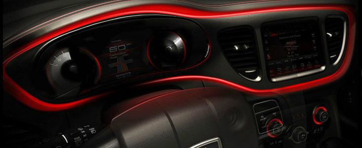 Dodge Dart - Primele imagini cu interiorul