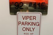 Dodge Viper cu 5.518 kilometri la bord