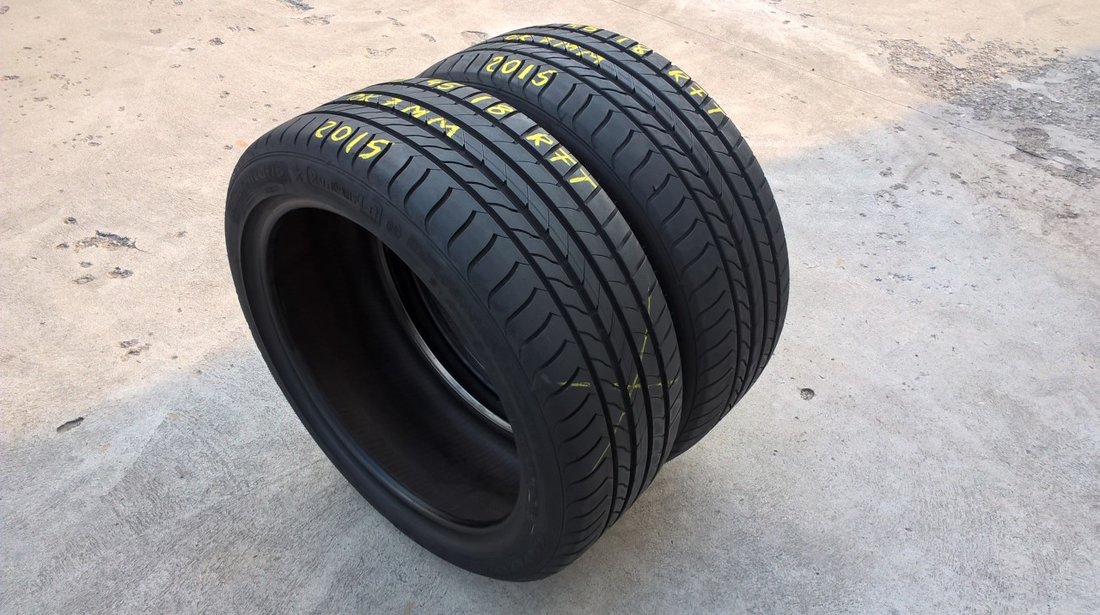 Doua anvelope de vara 225 45 18 goodyear efficientgrip run flat 2015